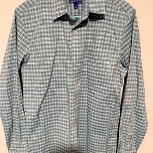 Apt. 9 Men's Blue Plaid Button Down Shirt